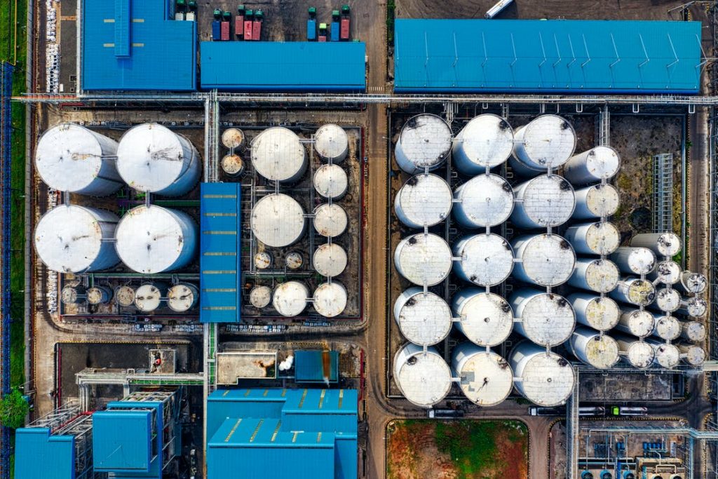 Oil & Gas Industry aerial photography