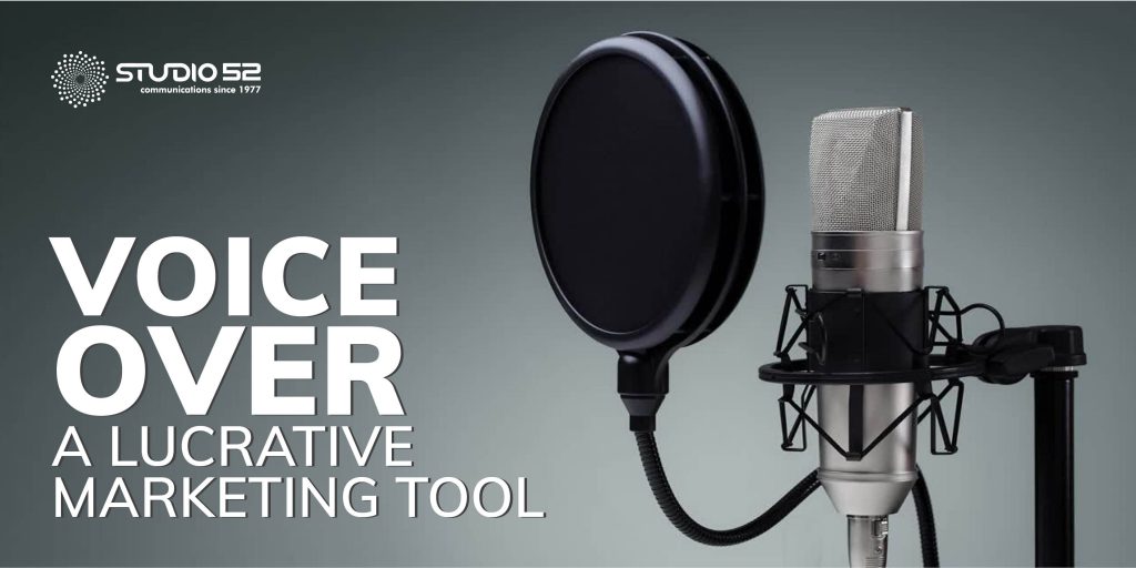 Voice over-a lucrative marketing tool