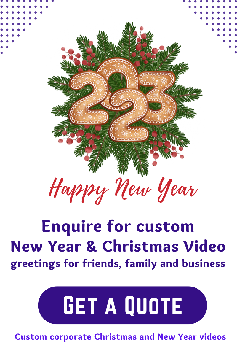 Enquire for custom New Year & Christmas Video