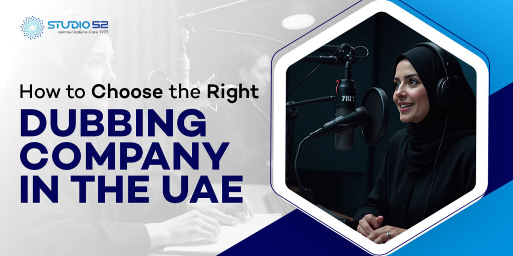 best Dubbing Company in the uae