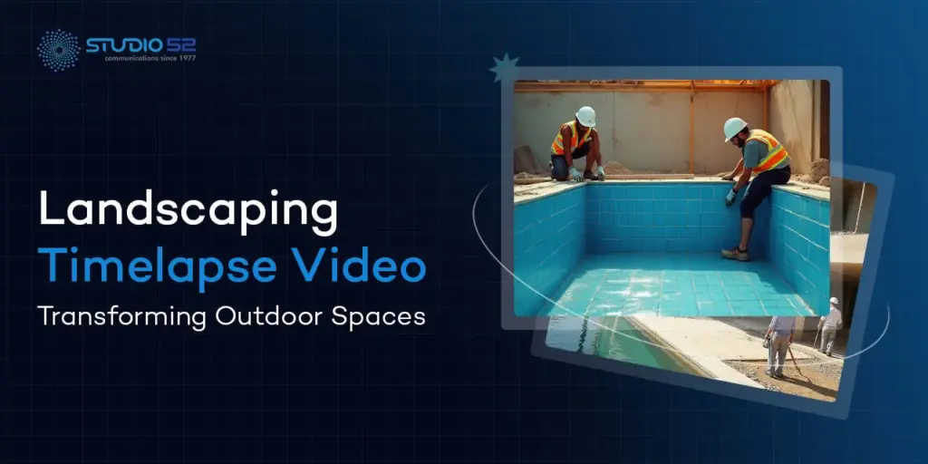 Landscaping Timelapse Video