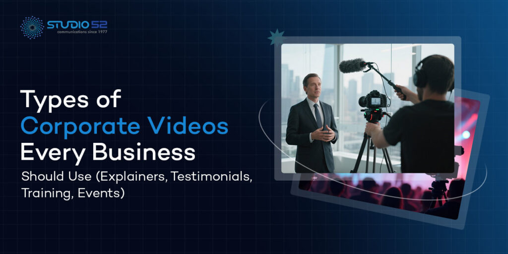 Types of Corporate Videos