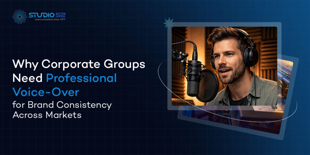 Corporate Voiceover Services For Global Brands