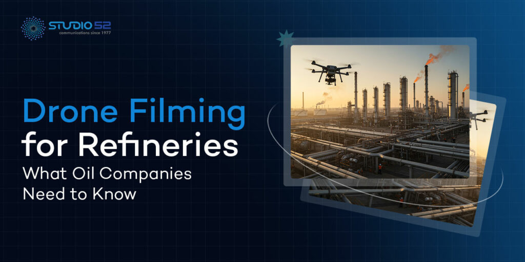 Drone Filming for Refineries
