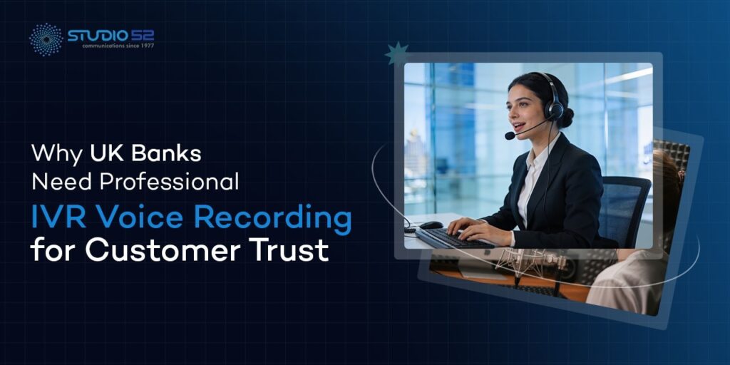 IVR Voice Recording UK Banks