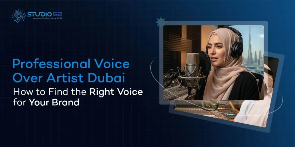 Professional Voice Over Artist Dubai