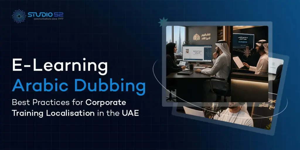 E-Learning Arabic Dubbing