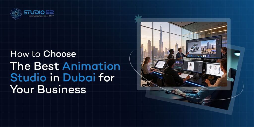 Best Animation Studio in Dubai
