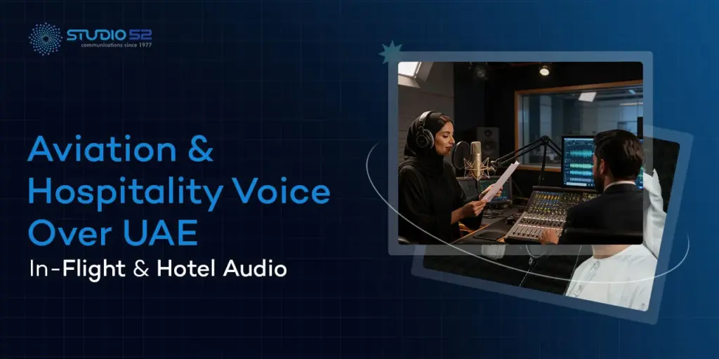Aviation & Hospitality Voice Over UAE