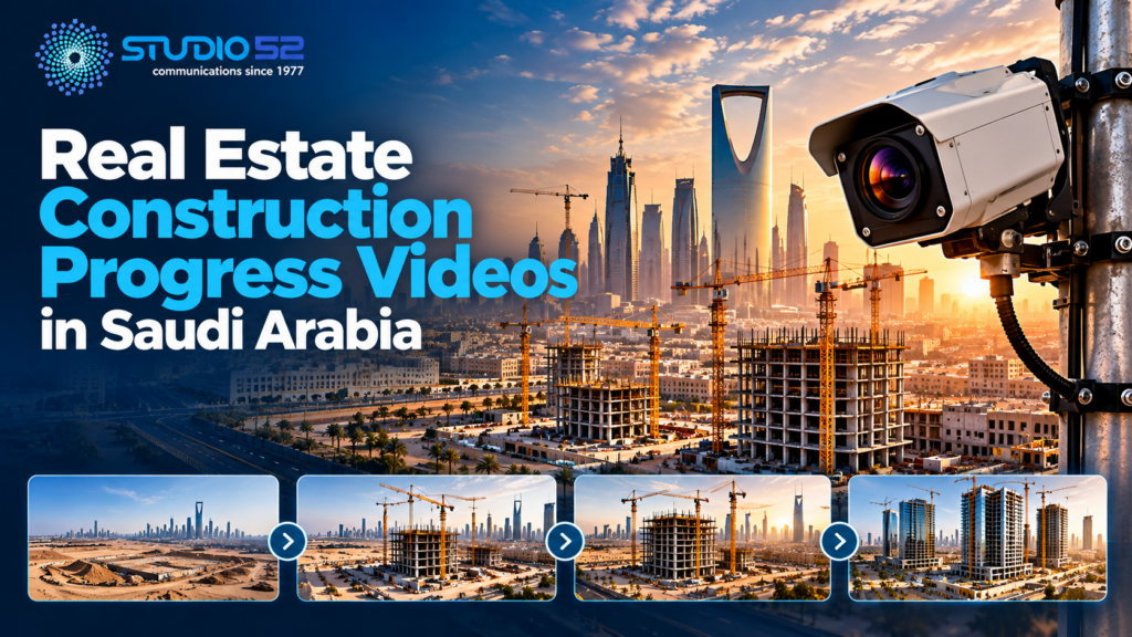 Real Estate Construction Progress Videos in Saudi Arabia