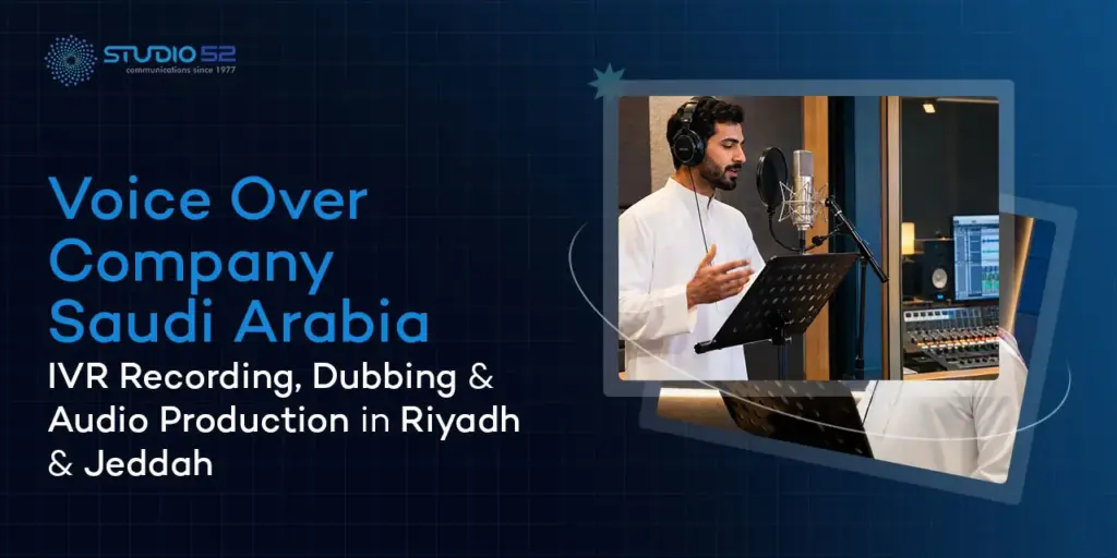 Voice Over Company Saudi Arabia
