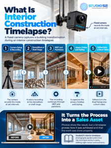 Interior Construction Timelapse Explained
