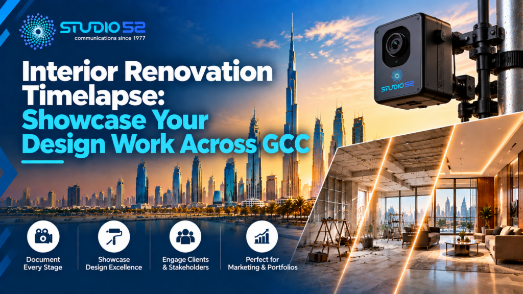 Interior Renovation Timelapse Across GCC