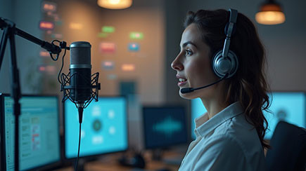 IVR prompt recording studio
