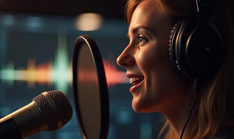 Multilingual on hold message recording