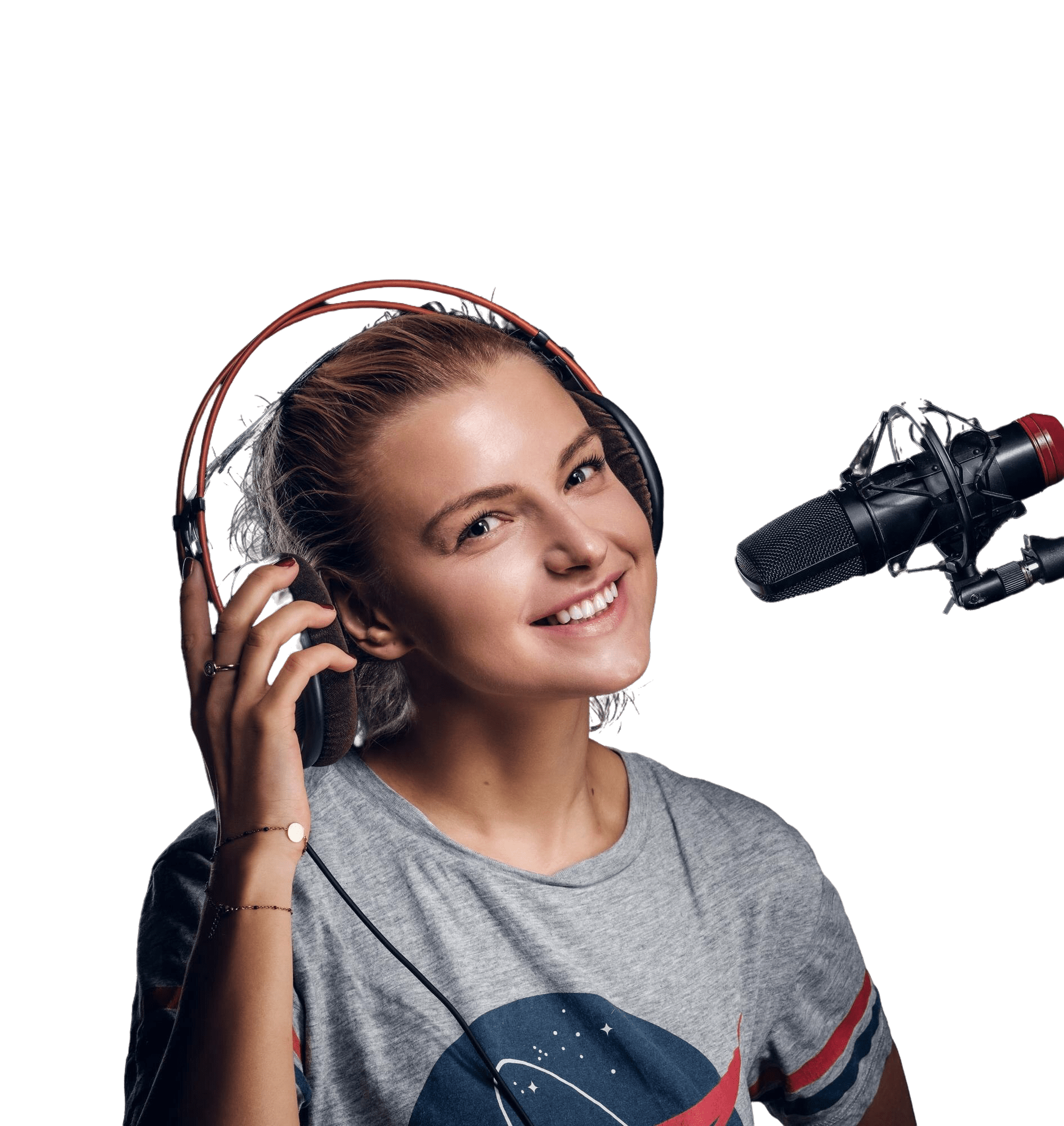 Human voice over